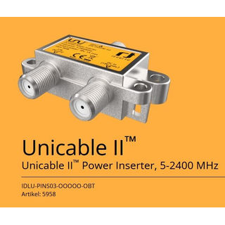 Inverto Unicable2 (JESS) Power Inserter inkl. Netzteil, 5-2400 MHz