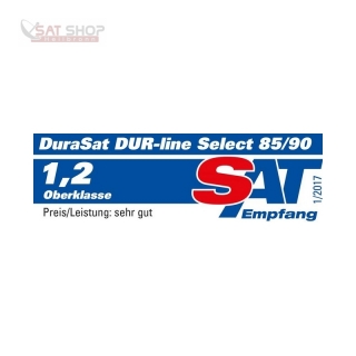 Dur-Line 85/90 Select Vollaluminium-Spiegel (ziegelrot)