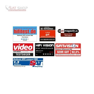 Kathrein UFSconnect 906 DVB-S2 Smart-TV HDTV Receiver schwarz
