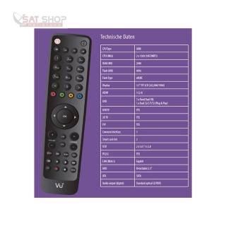 VU+ Solo 4K UHDTV Receiver mit 2x DVB-S2 FBC-Tuner + 2x DVB-C/T2 (1x Dual/Twin Tuner)