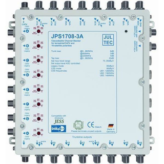 Jultec JPS1708-3A/T/TN JESS-Einkabel-Schalter (erweiterbar bis auf mehrere 100 Teilnehmer / Made in Germany)