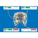 Jultec JAP3xxTRS/TSM programmierbare Antennendose für Unicable / JESS (Schutzschaltung)