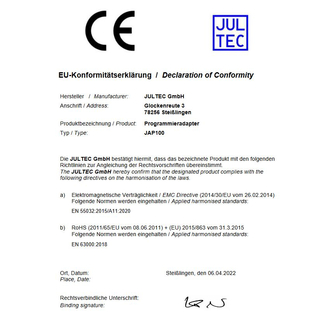 Ausleihen Jultec JAP100 Antennendosen Programmer (AnDoKon)