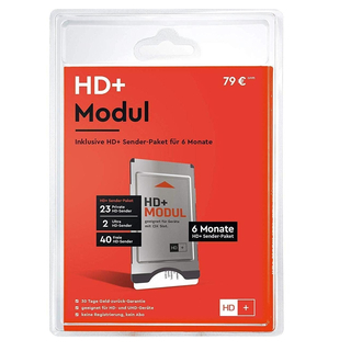 HD Plus Karte 6 Monate incl. Modul fr CI+ Schacht (UHD-Version)