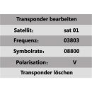 Satfinder SF-3000 digital mit LCD-Anzeige (Satellitenerkennung/Transponderanzeige/Kompass)