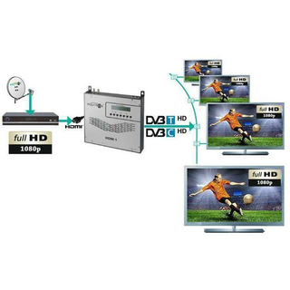 POLYTRON HDM-1 T HDMI-Modulator in DVB-T/IP-Stream