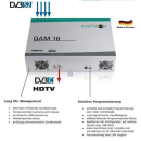 Kopfstation POLYTRON QAM 16 EM für 16 Transponder (DVB-S/S2 Umsetzung QPSK-QAM auf DVB-C)