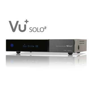 VU+ Solo2 Twin Linux HDTV Satreceiver mit 2000GB Festplatte + WLAN-Stick