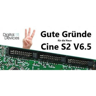 Digital Devices Cine S2 V6.5 Twin Tuner (Twin DVB-S2 HDTV) mit Unicable- und JESS- Untersttzung