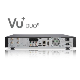 VU+ Duo2 Linux HDTV Twin-Kabelreceiver 1x DVB-C/T2 Dual-Tuner 500GB Festplatte