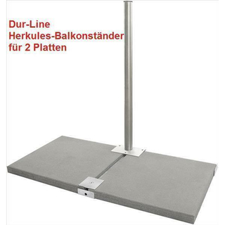 Herkules Balkonstnder/ Plattenstnder fr 2 Gehwegplatten (90cm Lnge / feuerverzinkt)