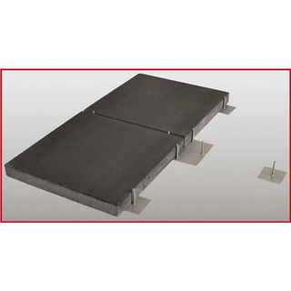 Stabilo Universal Balkonstnder/Plattenstnder fr 4 Gehwegplatten (Stahl feuerverzinkt / 90cm Lnge)
