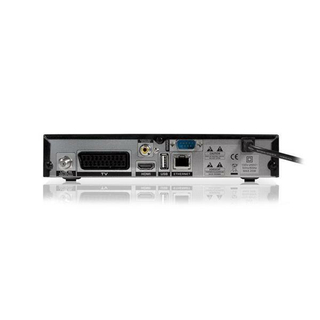 Smart CX02 Mirage HDTV-Receiver mit IP-Stream Funktion (SAT>IP Sender, USB, LAN, Smart Stream)