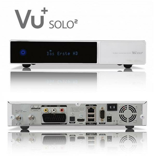 VU+ Solo2 WE (wei) Twin Linux HDTV Satreceiver (HDD zur Auswahl)