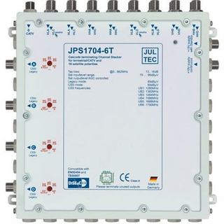 Jultec JPS1704-6T/M/TN JESS-Einkabel-Schalter (erweiterbar bis auf mehrere 100 Teilnehmer / Made in Germany)