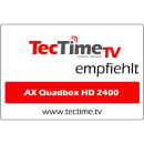 Opticum AX Quadbox HD 2400 4x DVB-C Tuner 2000GB 2.5" Festplatte