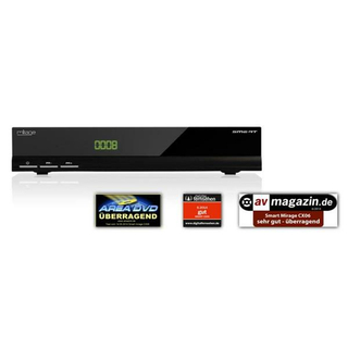 Smart CX06 Mirage HDTV-Receiver mit erweiterter IP-Stream Funktion (SAT>IP Sender, small2BIG Empfnger, USB, LAN, Smart Stream)
