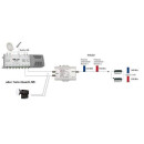 Dur-Line Einkabelumsetzer UCP-2 ohne Netzteil (2 Teilnehmer an einem Koaxkabel / Unicable-Router)