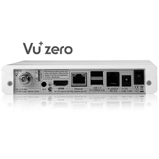 VU+ Zero V2 Linux E HDTV Satreceiver (schwarz/wei - DVB-S2 Tuner)