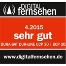 Dur-Line UCP 20 Einkabel-Lösung (2 Teilnehmer an einem Koaxkabel / Unicable MiniRouter / mit Netzteil)