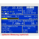 KWS Varos 109 Optik mit optischem Messmodul Profi-Satmeßgerät DVB-S/S2 mit BER-, C/N- Messung und Spektrumanalyser und Konstellationsdiagramm QPSK/8PSK (Unicable/JESS tauglich)