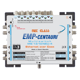 EMP Centauri Ethernet-over-Coax (EoC) Multischalter 13/10 NEU-4 (1Gbit)