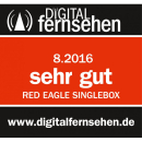 Red Eagle SingleBox LCD Full HD Linux E2 Receiver (1x CI / 1x Kartenleser)