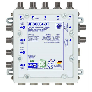 Jultec JPS0504-8M/T Unicable-Multischalter (4x8 UBs/IDs/Umsetzungen)