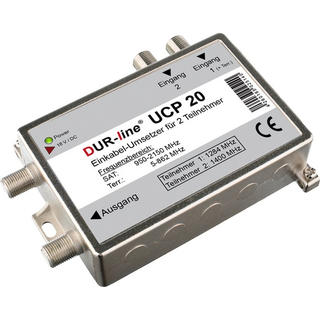 Dur-Line UCP 20 Version2 (Unicable EN50494 2-fach MiniRouter)
