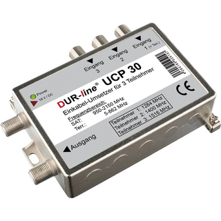 Dur-Line UCP 30 Version2 (Unicable EN50494 3-fach MiniRouter)