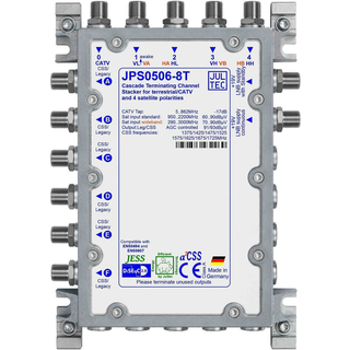 Jultec JPS0506-8M/T Unicable-Multischalter (6x8 UBs/IDs/Umsetzungen)