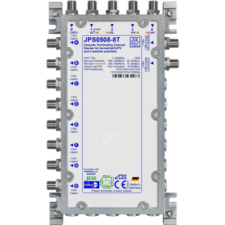 Jultec JPS0508-8T Unicable-Multischalter (8x8 UBs/IDs/Umsetzungen)