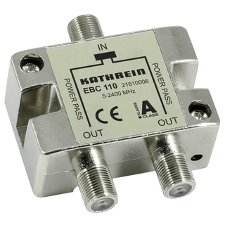Verteiler 2-fach KATHREIN EBC110 ohne Diodenentkopplung (speziell fr Unicable-SCR-Systeme)
