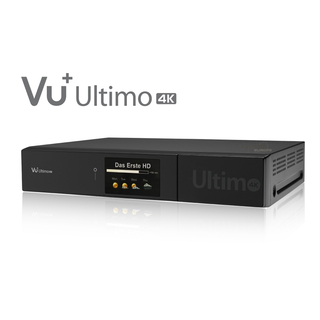 VU+ Ultimo 4K UHDTV Linux E Receiver (DVB-S2/S2X FBC + DVB-C FBC + DVB-T2 MTSIF Dual Tuner / USB 3.0 / GigaBit)