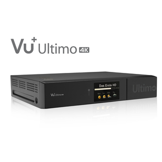 VU+ Ultimo 4K 1x DVB-C FBC Frontend + 1x DVB-C/T2 Twin Tuner