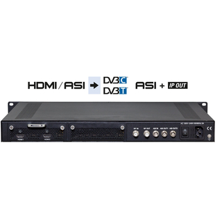 Polytron HDM-2 T01 2-fach HDMI-/ASI-Modulator in DVB-T + IP-Stream
