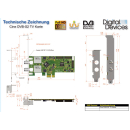 Digital Devices Cine S2 V7A (Advanced) Twin DVB-S2 UHD / 4K (Unicable EN50494 / JESS EN50607)