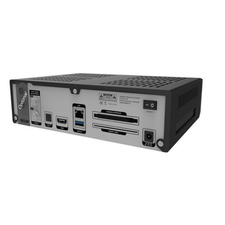 Protek 4K UHD Linux E2 Combo-Receiver (1x DVB-S2 Sat-Tuner fest + 1x Twin-Tuner DVB-S2x oder Twin DVB-C/T/T2 H.265 HEVC whlbar)