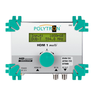 Polytron HDM 1 multi HDMI-Modulator in DVB-C oder DVB-T (QAM / COFDM)
