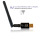 VU+ Dual-Band USB 2.0 WLAN (wireless) 600 Mbps Adapter inkl. Antenne (2.4 / 5.0 GHz)