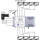 Multischalter DUR-LINE 5/8 G-HQ mit Netzteil + 22khz Generator (Quad-LNB-tauglich)