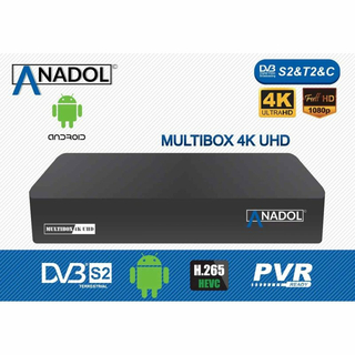 Anadol MULTIBOX 4K UHD E2 Linux (mit WLAN USB-Stick)