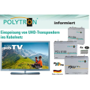 Polytron PCU 16610/16620 Kompakt Kopfstelle 16x DVB-S/S2 Transponder in DVB-C oder DVB-T (mit Schaltmatrix)