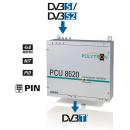 Polytron PCU 16610/16620 Kompakt Kopfstelle 16x DVB-S/S2 Transponder in DVB-C oder DVB-T (mit Schaltmatrix)