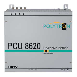 Polytron PCU 16610 Kompakt Kopfstelle 16x DVB-S/S2 Transponder in DVB-C (mit Schaltmatrix)