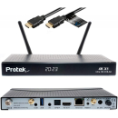 Protek X1 4K UHD Linux E2 Receiver 1x DVB-S2 Sat-Tuner