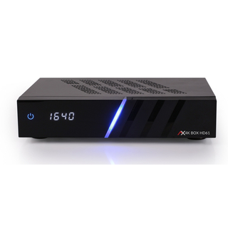 AX 4K-Box HD61 (UHD / 2160p) Linux E Receiver mit DVB-S2 / DVB-S2X / DVB-C / DVB-T2 HEVC H.265)