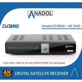 Anadol IZYBOX 4K UHD (ohne WLAN USB-Stick)