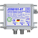 Jultec JOS0101-8T/JOS0101-16T/JOS0201-8T/JOS0201-16T optische Einkabelumsetzer (optisches Fibre LNB auf Einkabel-Multischalter - Virtual Abschlusseinheit)