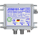 Jultec JOS0101-8T/JOS0101-16T/JOS0201-8T/JOS0201-16T optische Einkabelumsetzer (optisches Fibre LNB auf Einkabel-Multischalter - Virtual Abschlusseinheit)